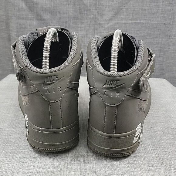 Nike Air Force 1 Mid 07 Air Mid 315123-048 Suede Dark Gray Men\'s SZ 8 main image 10